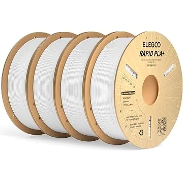 ELEGOO Rapid PLA Plus White 4KG